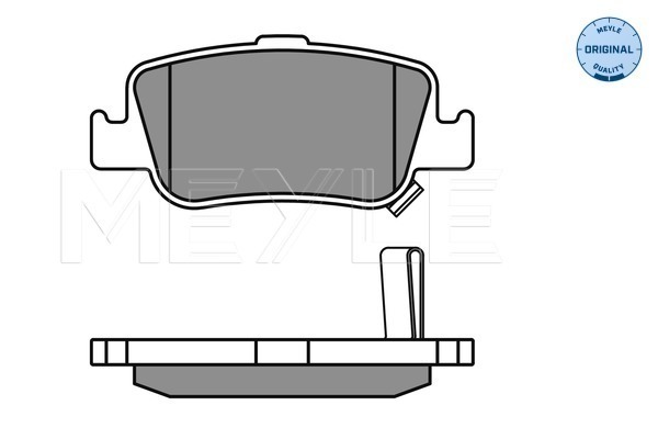 Placute frana MEYLE 0252466415/W