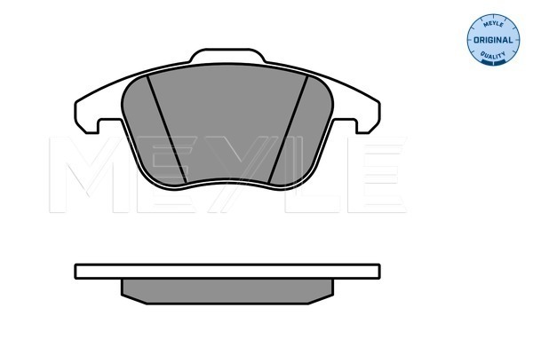 Placute frana MEYLE 0252470520/W