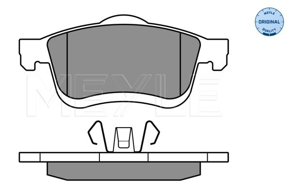 Placute frana MEYLE 0252472720/W