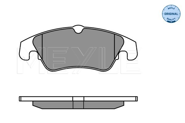 Placute frana MEYLE 0252474319/W