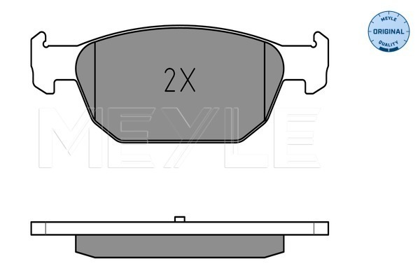 Placute frana MEYLE 0252479617/W