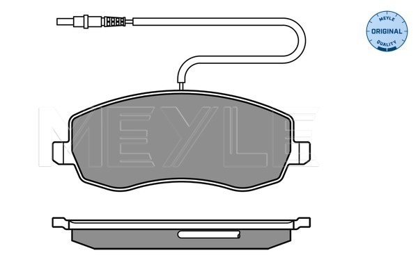 Placute frana MEYLE 0252483919/W