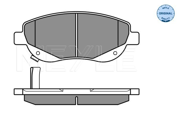 Placute frana MEYLE 0252494619/W