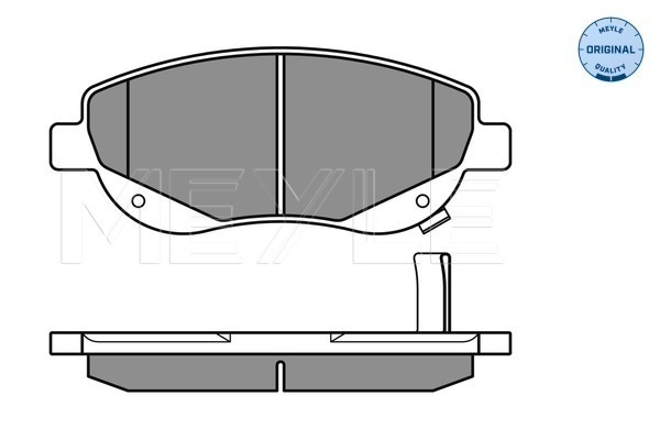 Placute frana MEYLE 0252494619/W