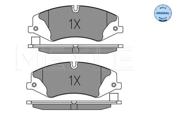 Placute frana MEYLE 0252502119