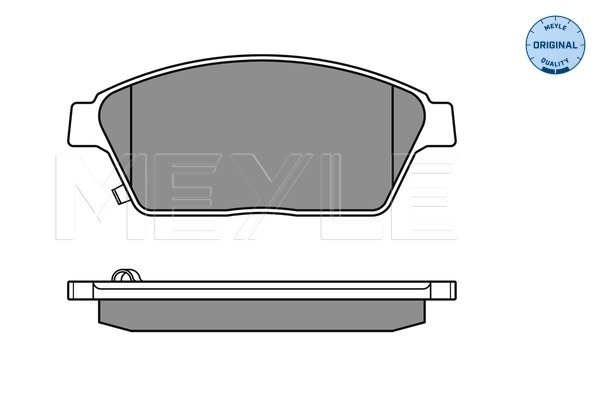 Placute frana MEYLE 0252503418/W