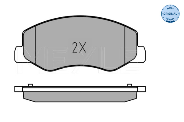 Placute frana MEYLE 0252517218/W