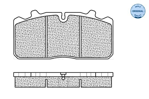 Placute frana MEYLE 0252908826