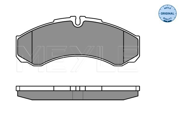 Placute frana MEYLE 025 291 2117