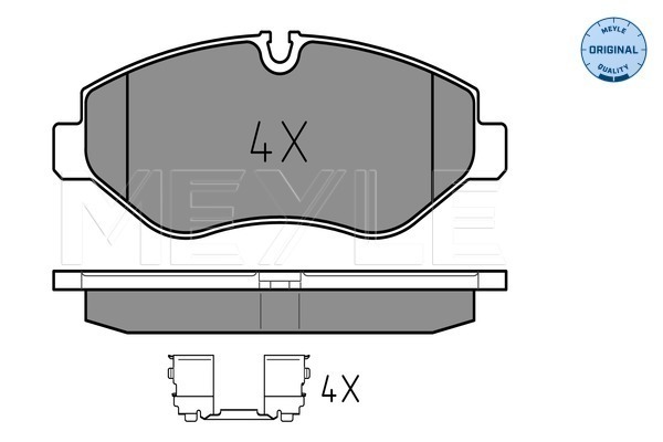 Placute frana MEYLE 025 291 9220