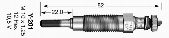 Bujie incandescenta NGK 8838