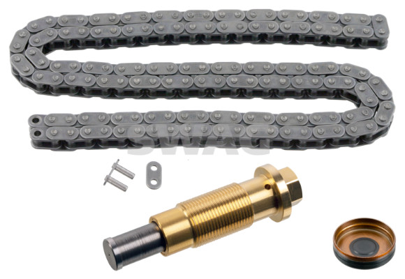 Kit lant de distributie MERCEDES-BENZ SLK (R171) 200 Kompressor (171.442)  benzina 163 cai SWAG 10944505