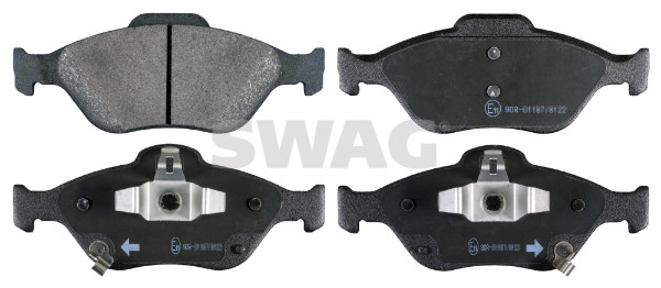 Placute frana SWAG 33 10 6452