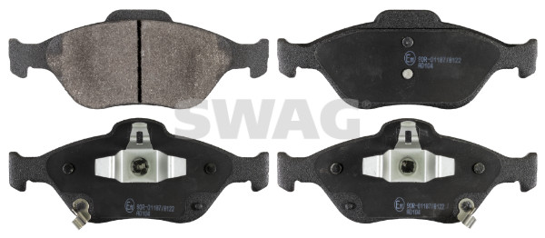 Placute frana SWAG 33 10 7129