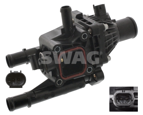Carcasa termostat OPEL ASTRA J (P10) 1.6 (68)  benzina 115 cai SWAG 40939145