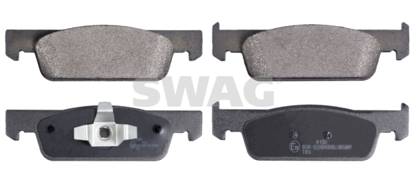 Placute frana SWAG 60 91 6965
