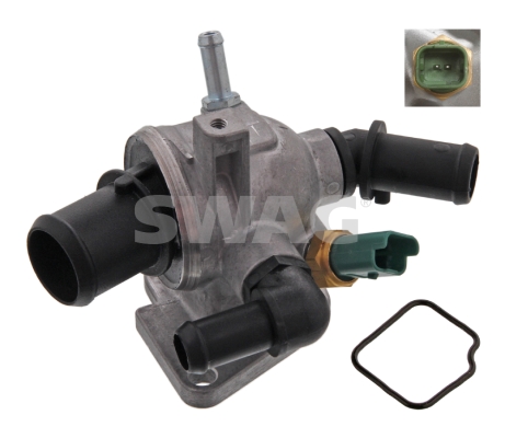 Carcasa termostat OPEL ASTRA H (A04) 1.3 CDTI (L48)  diesel 90 cai SWAG 70936284