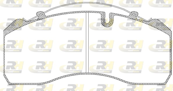 Placute frana ROADHOUSE JSX 2814.00