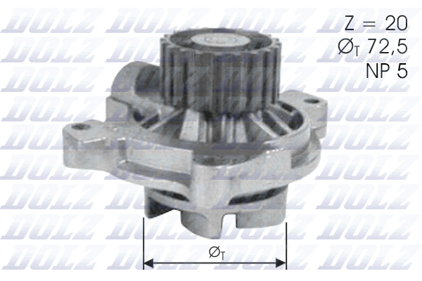 Pompa de apa DOLZ A180