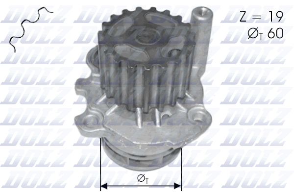 Pompa de apa DOLZ A196
