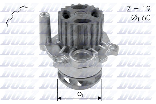 Pompa de apa DOLZ A197
