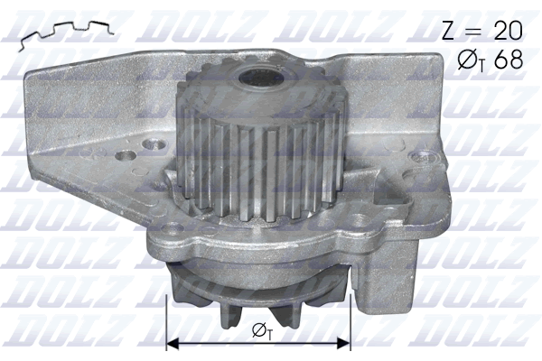Pompa de apa DOLZ C118