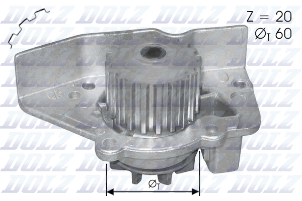 Pompa de apa DOLZ N406