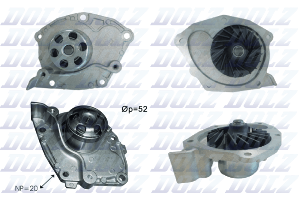Pompa de apa DOLZ R232