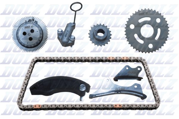 Kit lant de distributie OPEL ASTRA J Sports Tourer (P10) 1.6 CDTi (35)  diesel 110 cai DOLZ SKCO036