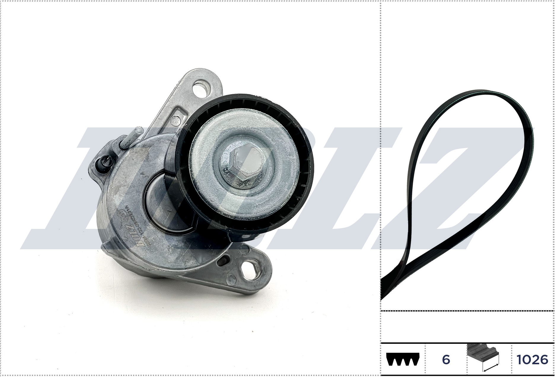 Kit distributie SKODA OCTAVIA III (5E3, NL3, NR3) 1.6 TDI  diesel 110 cai DOLZ SKD226A