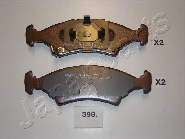 Placute frana JAPANPARTS PA-398AF