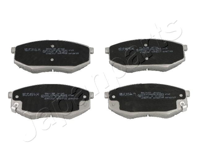 Placute frana JAPANPARTS PA-H17AF