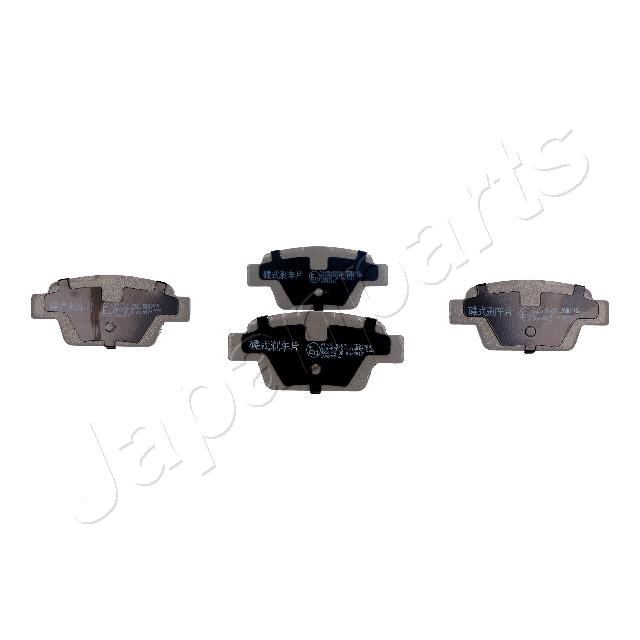 Placute frana JAPANPARTS PP-0004AF