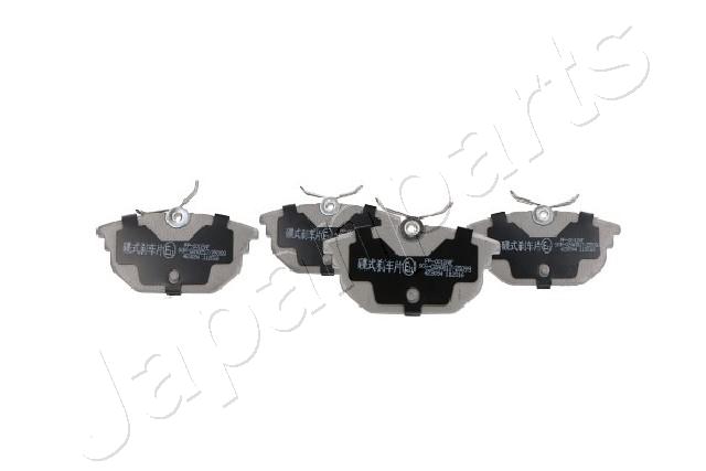 Placute frana JAPANPARTS PP-0012AF