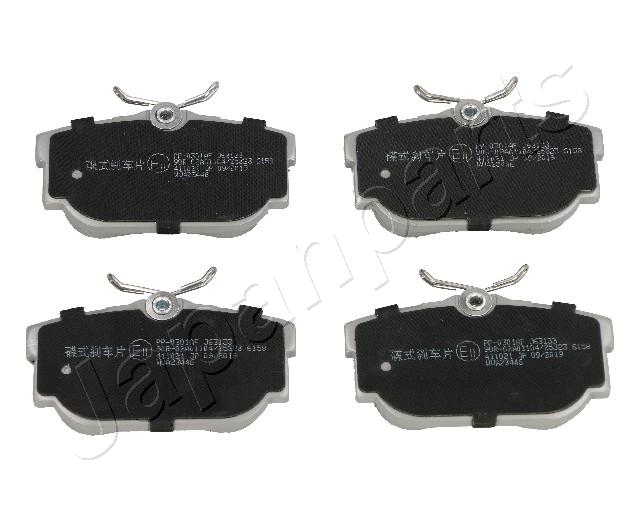 Placute frana JAPANPARTS PP-0301AF