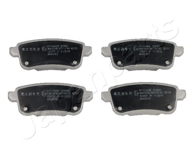 Placute frana JAPANPARTS PP-0704AF