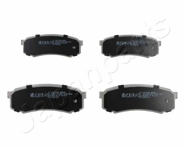 Placute frana JAPANPARTS PP-210AF