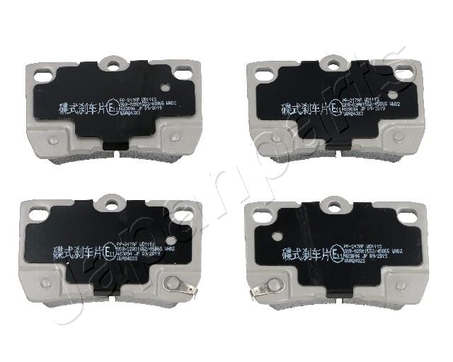 Placute frana JAPANPARTS PP-217AF