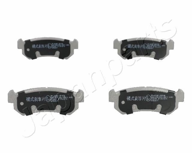 Placute frana JAPANPARTS PP-W02AF