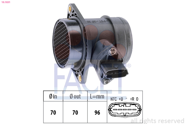 Senzor debit aer FACET 10.1031