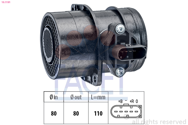 Senzor debit aer FACET 10.1191