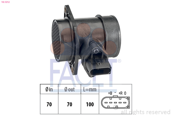 Senzor debit aer FACET 10.1212