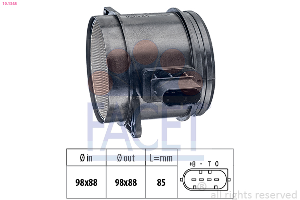 Senzor debit aer FACET 10.1348