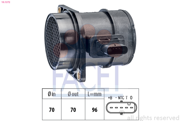 Senzor debit aer FACET 10.1372