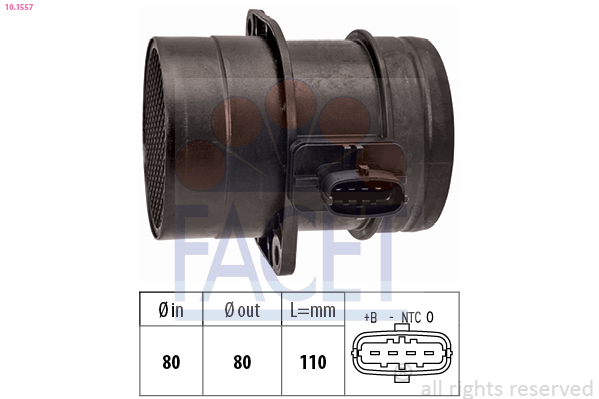 Senzor debit aer FACET 10.1557