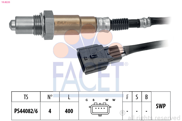 Sonda Lambda DACIA LOGAN II 1.0 SCe 75  benzina 73 cai FACET 10.8225