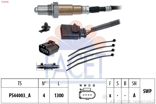 Sonda Lambda FACET 10.8245