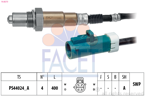 Sonda Lambda FACET 10.8273