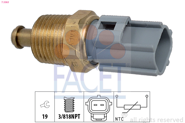 Senzor temperatura ulei FORD FOCUS II (DA_, HCP, DP) 1.6 Ti  benzina 115 cai FACET 7.3363