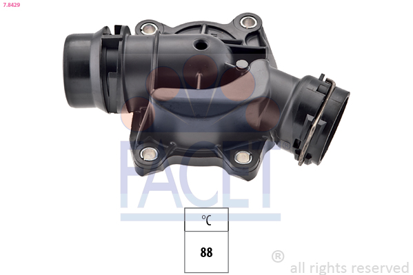 Termostat lichid racire FACET 7.8429